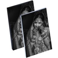 12" x 18" Silver Linings™ Peel-and-Stick Photo Block Frames, Choose from Silver or Black Edge