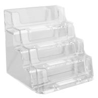 Table-Top Business Card Holder [4-Tier] (2 Pack) Item#88ULS15683 (Discontinued)