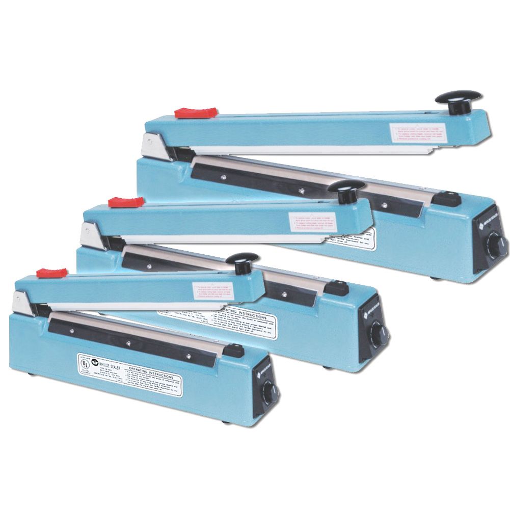 20" Hand Impulse Sealer [No Cutter, 5mm Seal] Item#04AIEIHS505