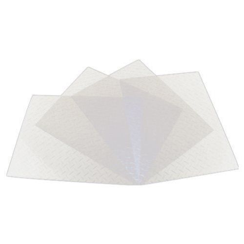 Clear 16mil Poly Crystal Covers with a smooth, transparent finish offer durable protection for documents while maintaining a professional look.