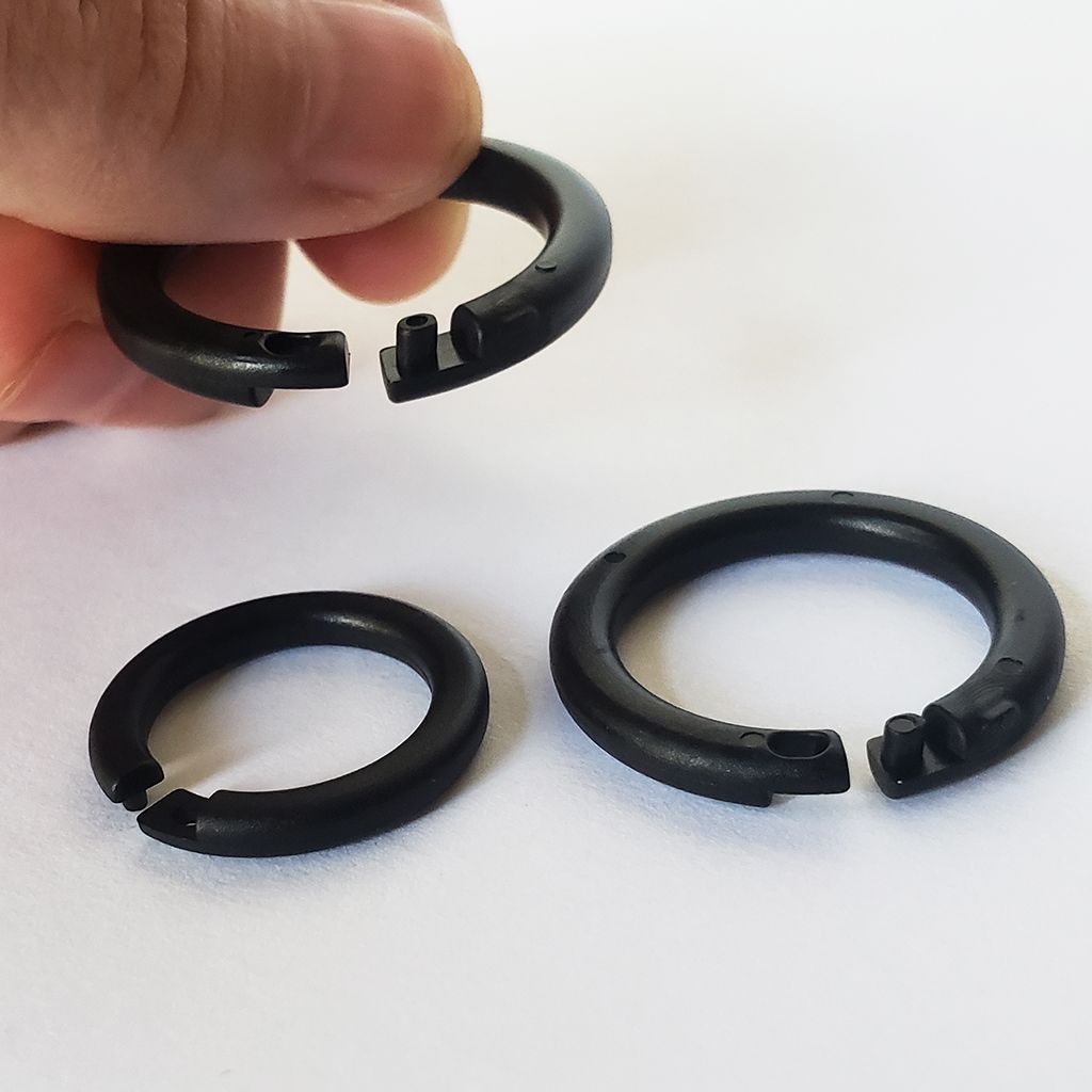 Buy Plastic Snap Lock Binding Rings Online Binding101
