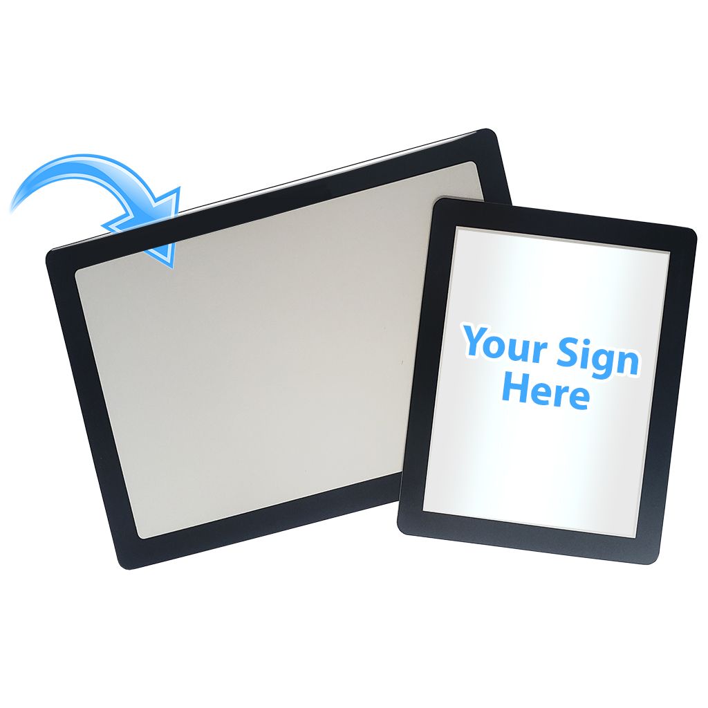 Counter Mat Sign Holders | Image © Binding101.com, 2018