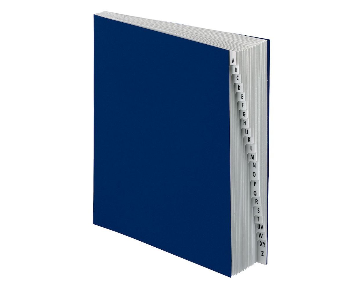 Pendaflex Indexing Expanding Desk File [with A-Z Tabs, Letter-Size, Navy] - 1/Each Image 1