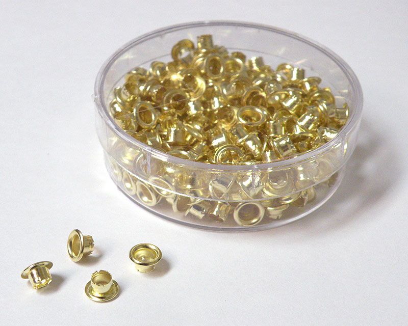 Brass Eyelets For Akiles Eyelet System - Binding101