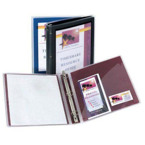 Avery 1" Black Flexi-View Round Ring Binders (17686) - 12pk Image 1