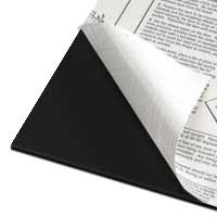 24" x 36" Black Self-Stick Foam Boards [1 Side Adhesive] (25/Bx) Item#80SSFB2436B