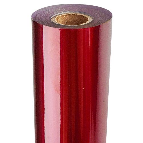 Dark Red Metallic Foil Fusing Rolls