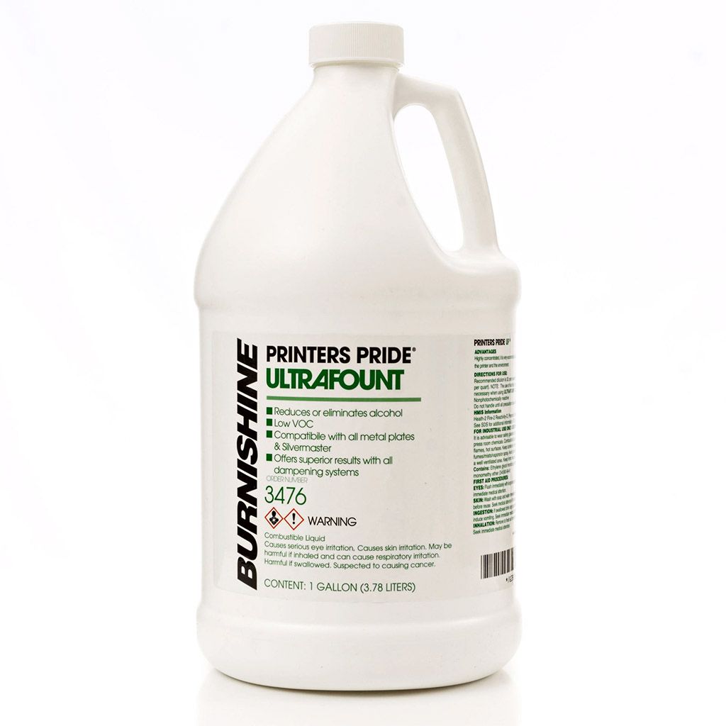 Burnishine® Printers Pride Ultrafount Fountain Solution Concentrate [Gallon]
