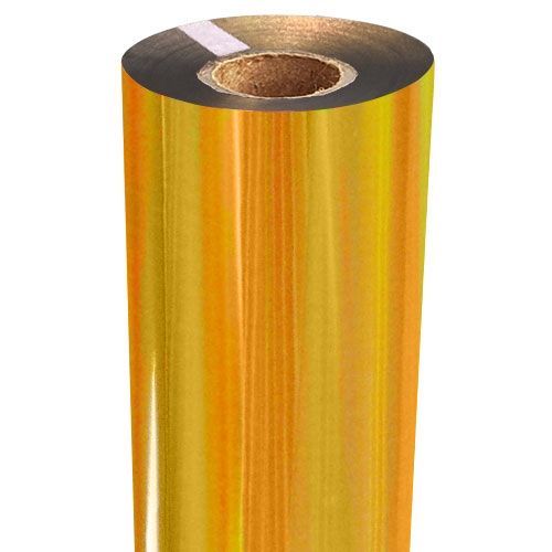 Gold Pillars Iridescent Laminating Toner Foil #GLD-52B - Shimmery Metallic Gold Thermal Reactive Foiling 