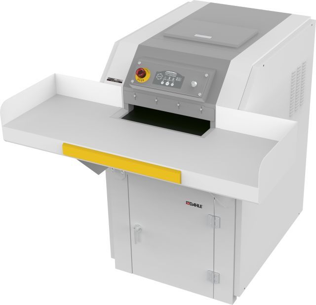 Dahle PowerTEC 919 IS High Capacity Industrial Conveyor Shredder with Automatic Oiler
