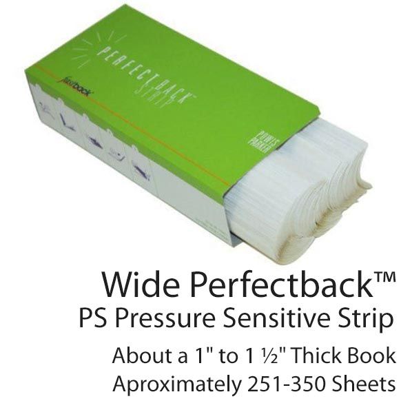 Fastback Perfectback TA Strips [Wide, 11"] (300/Pk)