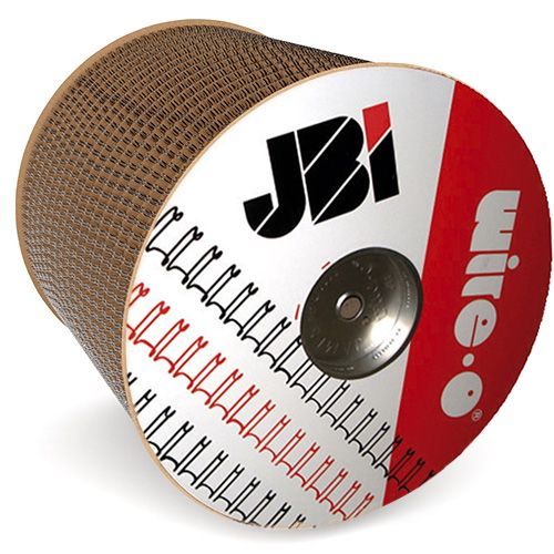 1 ⅛" Pewter Wire-O Spool [2:1 Pitch] (4,000 Loops) Item#91JB118SPLPW Image 1
