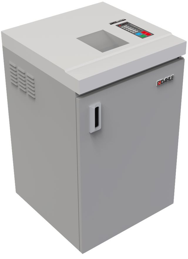Dahle PowerTEC 717 OS NSA-Approved O-5 High-Security Optical Media Shredder with Automatic Oiler