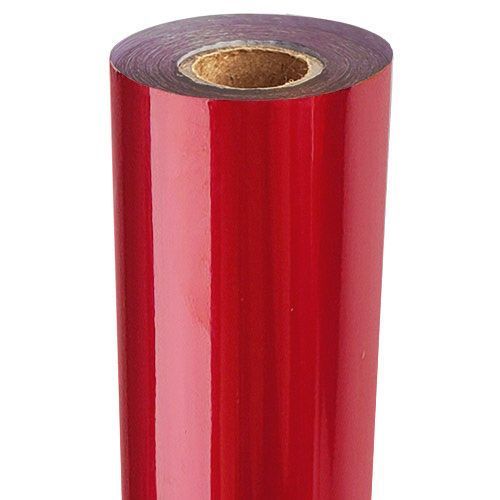 12" x 500' Red Metallic Laminating Toner Foil with 1" Core (2 Roll) #RED-90
