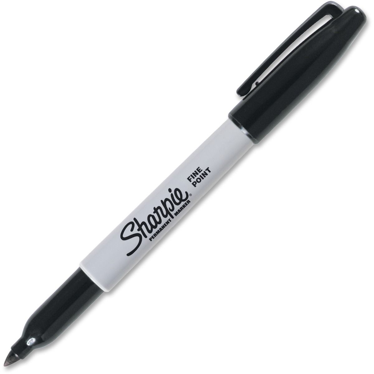 Sharpie Fine Point Permanent Markers (1884739) [Black, 1mm Point Size, 36/Pack] Image 1