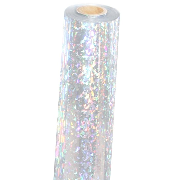 バロール foil プロモ Transparent Stars Holographic Foil Fusing Rolls, DIY