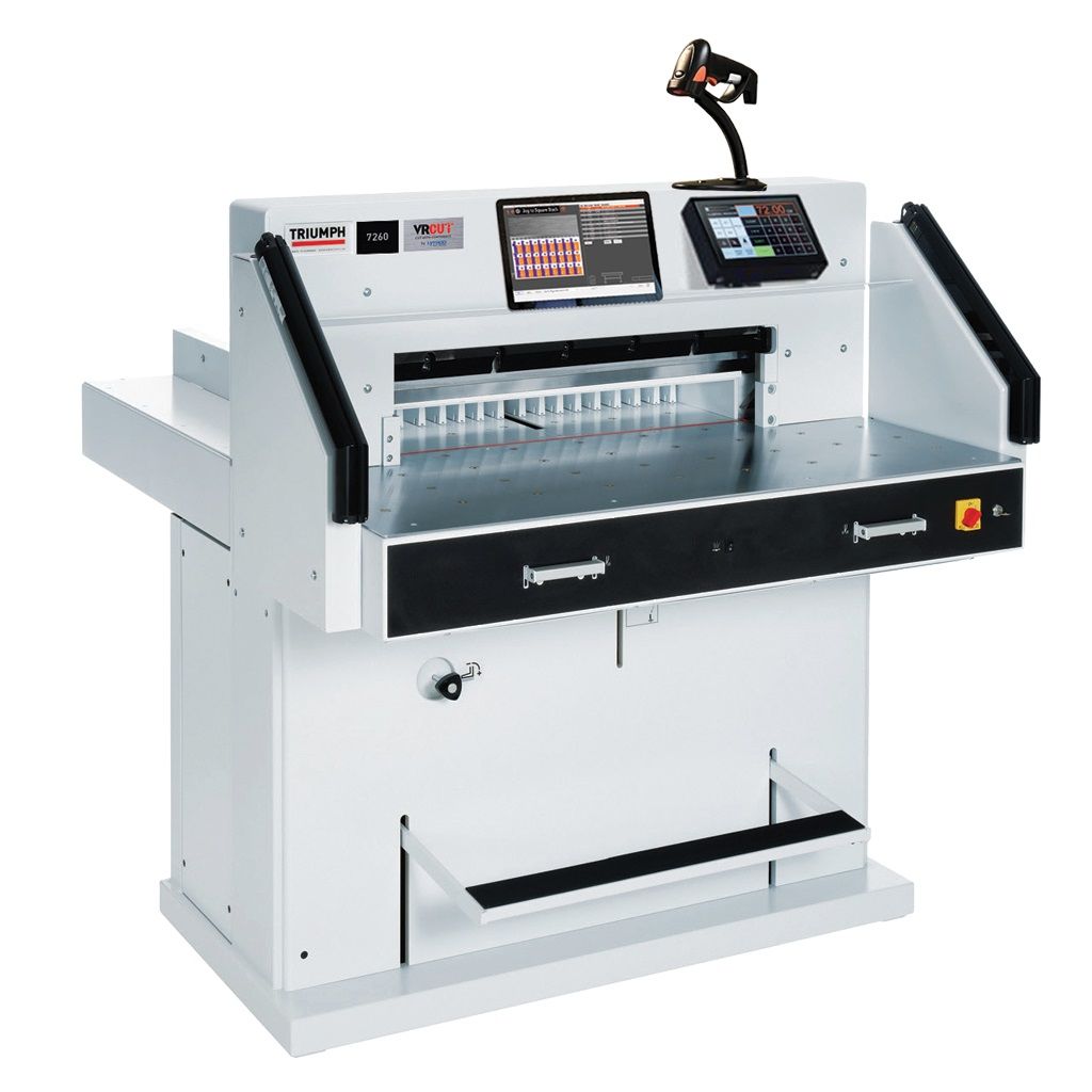 MBM Triumph 7260 VR Cut 28" Hydraulic Paper Cutter Image 01