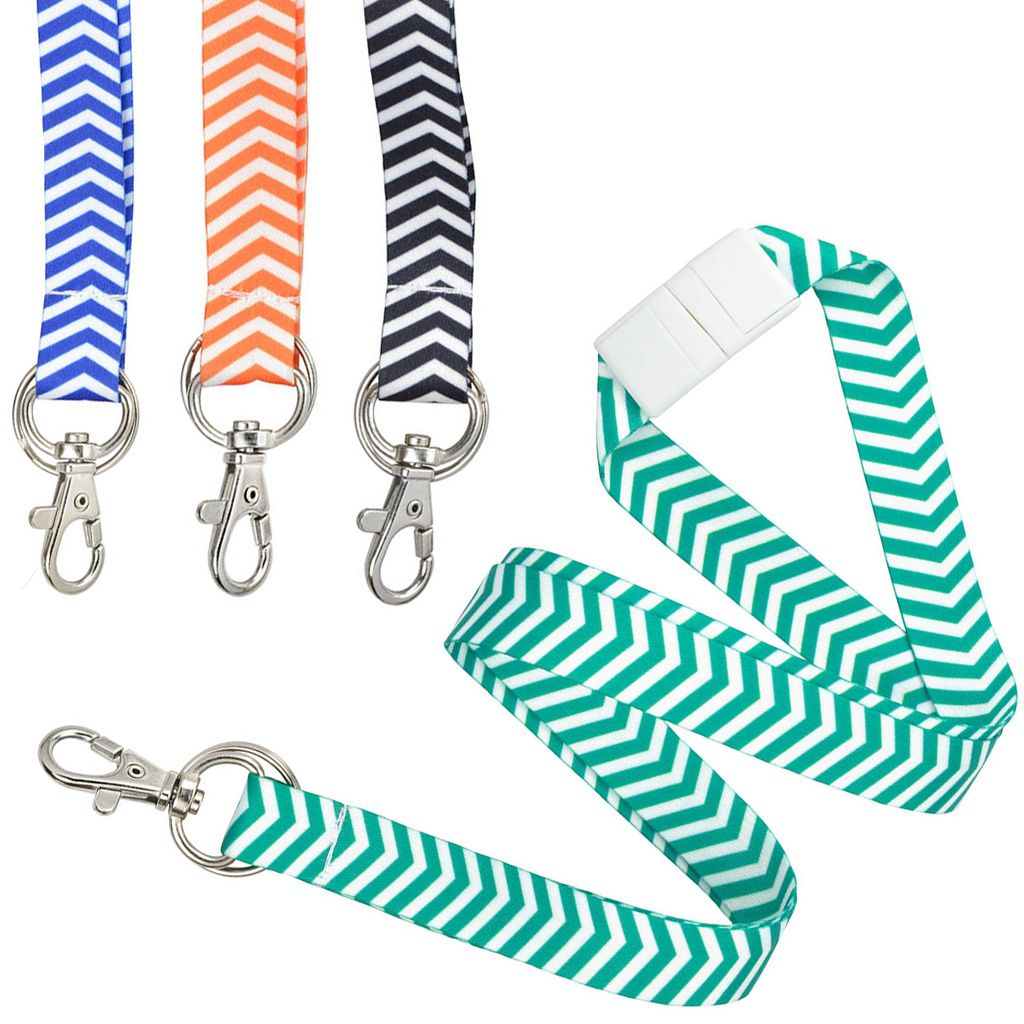 Buy Zig-Zag Printed Lanyards Online | Binding101