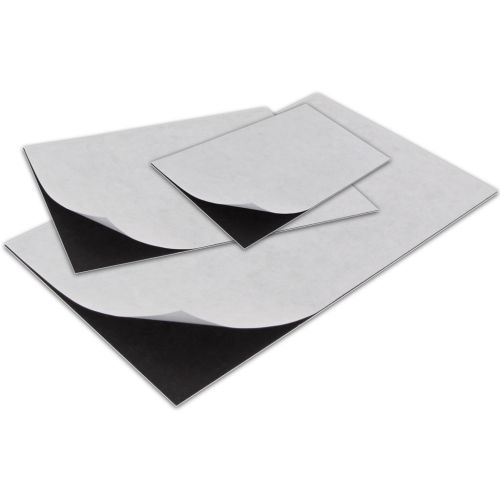 3.5 x 5 (12 mil) Magnetic Adhesive Magnet Sheets