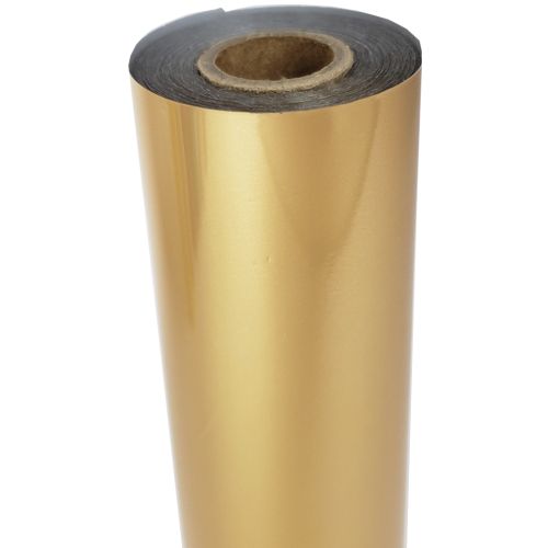 Binding101 12 x 100' Light Gold Metallic Laminating Toner Foil with 1/2 Core (1 Roll) #GLD-05 FM-MB-GLD-05-12