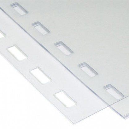 Pre-Punched Clear Acetate Glossy Binding Covers for Plastic Comb +