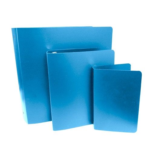 1-1/2" Colonial Blue Letter Size Poly Binders [35 Gauge] (100/Case) Item#11POLY35112CB