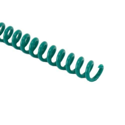 14mm (9/16") Green Spiral Binding Coil [12" Long, 4:1 Pitch, 120 Sheet Capacity (approx)] (100/Box) Image 1