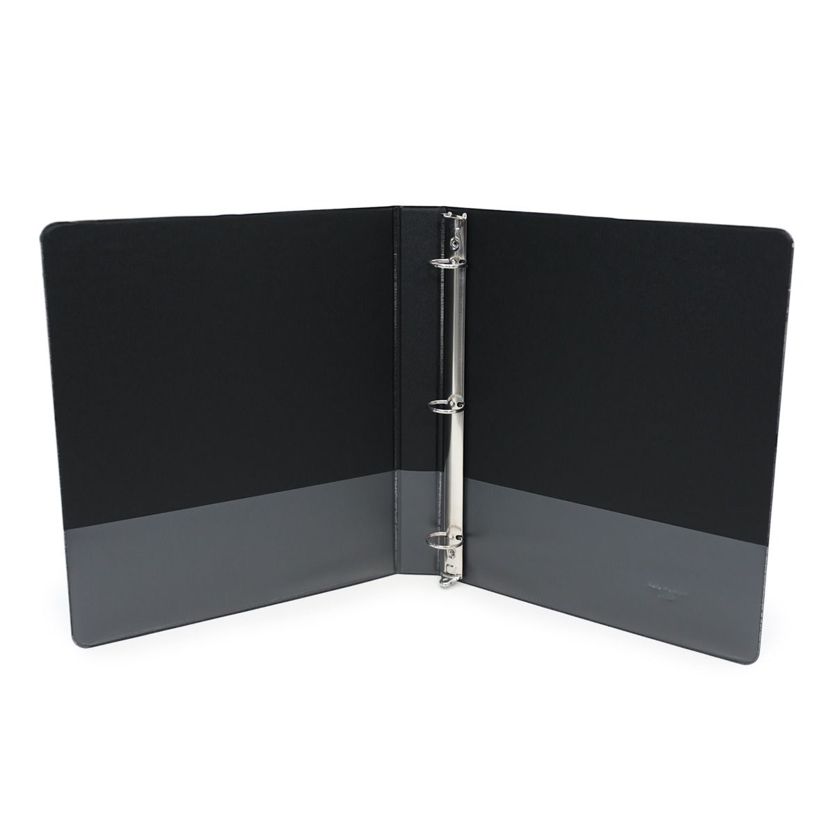 Black Letter Size View Binders with Round-D Ring