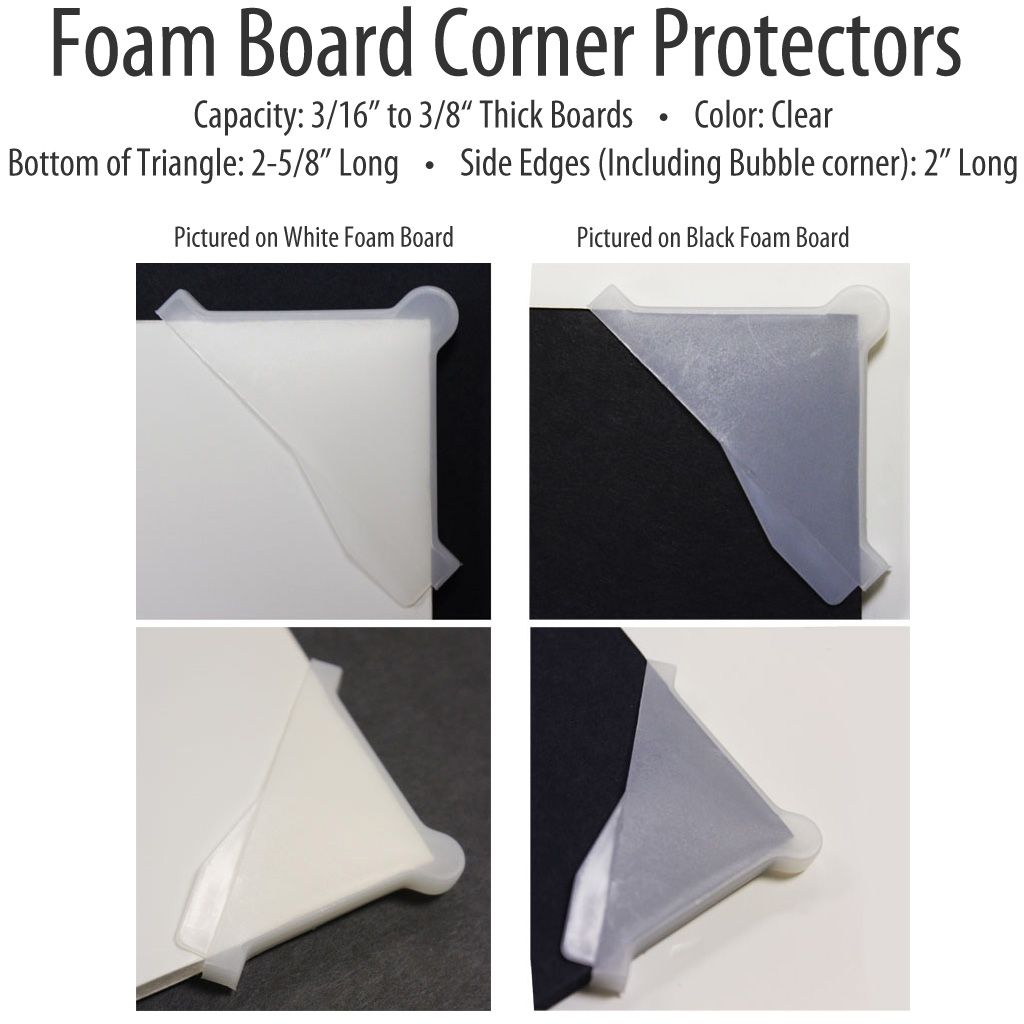 3/16 White Foam Core Mounting Board-316-24x36