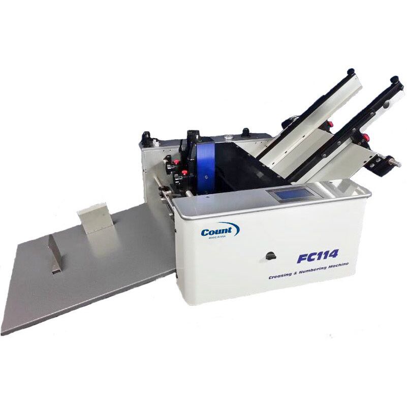 Count FC114 Friction-Feed Digital Creaser, Numbering, & Perforating Machine