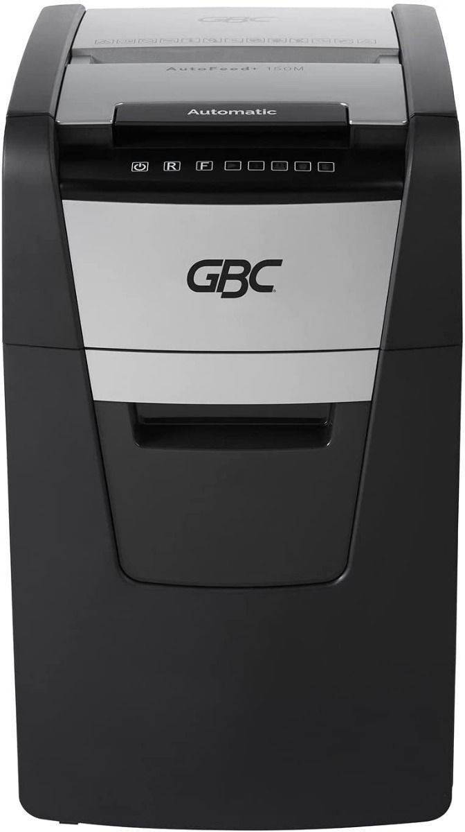 GBC Stack and Shred 150M AutoFeed  P-5 Micro-Cut Commercial Shredder - WSM1757605 Image 1