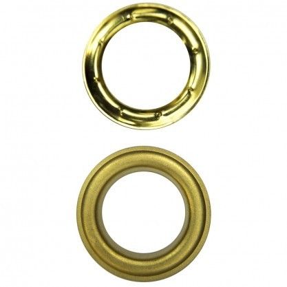 Satin Brass Grommets