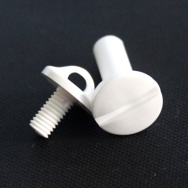 Snap Lock Loop-Screw Posts [3/4" White] Item#24MPLH750WH