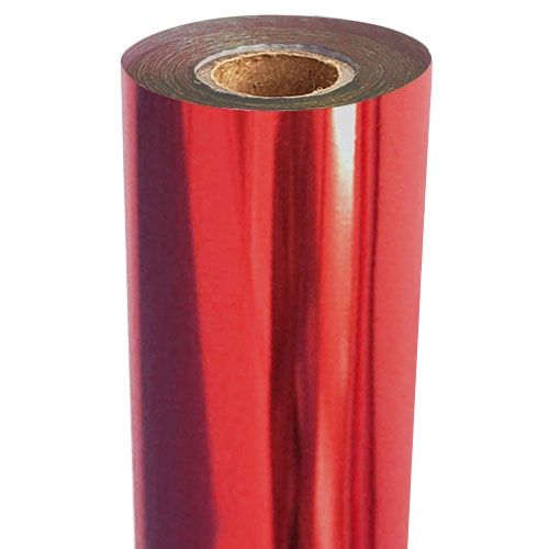 Medium Red Metallic Foil Fusing Rolls