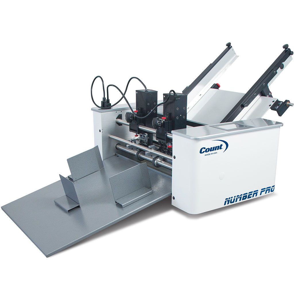 NumberPro Numbering, Perforating, Micro-Perforating, and Scoring Machine