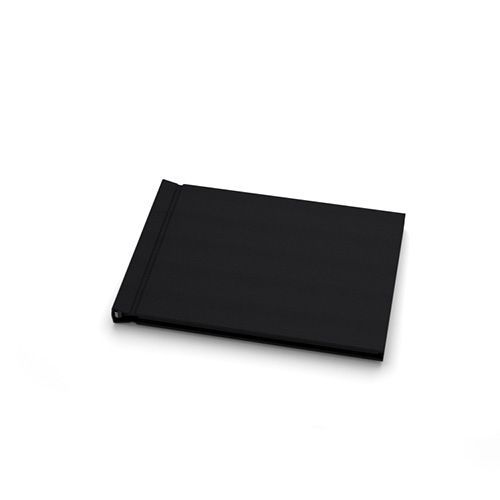 Black Linen Cloth 5" H x 7" W Landscape Pinchbook™ Hardcover Photo Books (10 Pack) - Clearance Sale