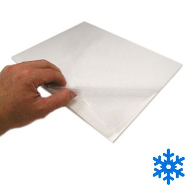 Binding101 20 x 30½ White Pressure Sensitive Foam Pouch Boards [Gloss Laminate] (10 Box) FPB2030G