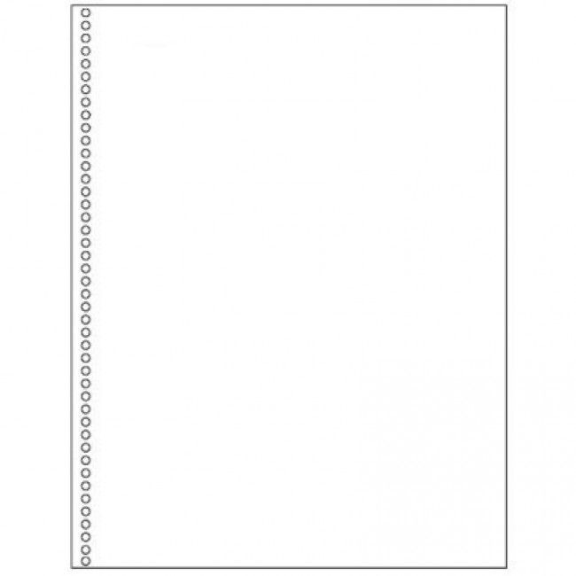 Binding101 28#3-Hole Punched Paper [2.75 Spacing, Half Size 5.5Wx8.5H] (1, 250 Sheets) 0303h28hl