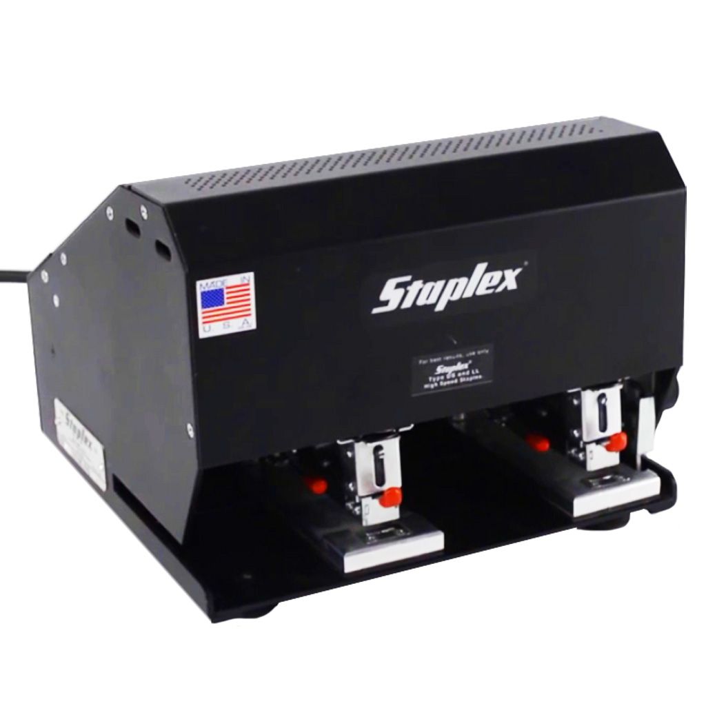 Staplex® S-620NHL Dual-Capacity Double Header Commercial Electric Stapler