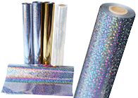 2 Rolls of Toner Reactive Foils Heat Transfer Foil Rolls Heat Activated Foils for DIY, Size: 15x2cm