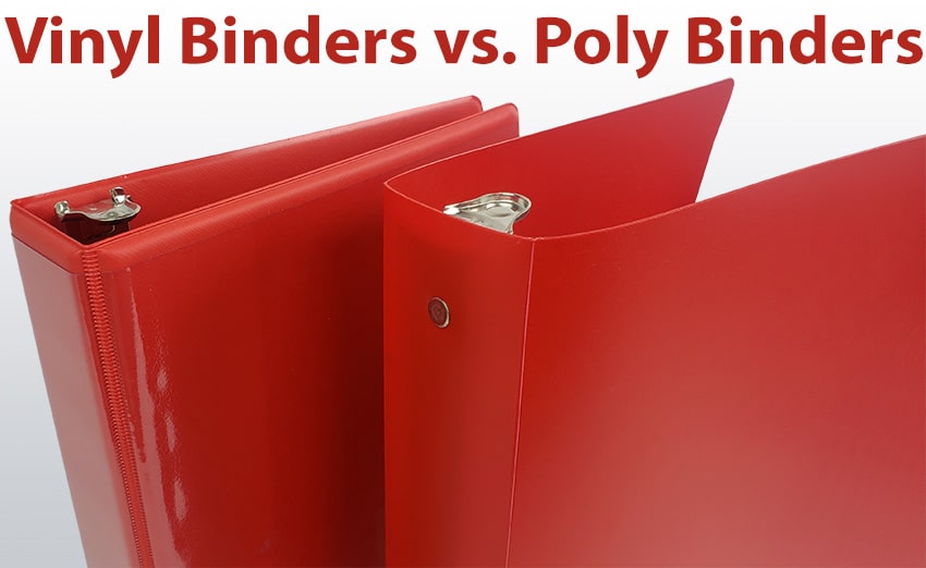 Binder with Plastic Sleeves - 3-Ring Binder with Quality Plastic