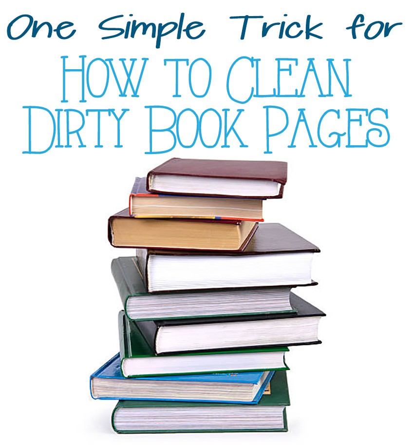 The Book Doctor is In How to Clean Books