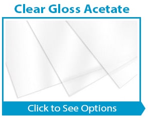 Clear Gloss Acetate Binding Report Covers