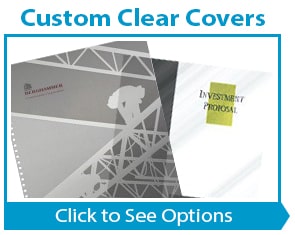  Custom Clear Binding Report Covers