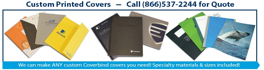 Custom Printed Coverbind Thermal Binding Covers