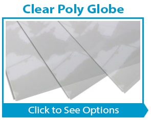 Clear GBC Poly Globe Binding Report Covers