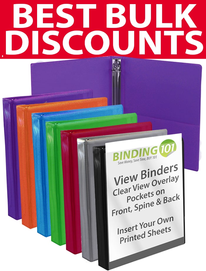 Bulk Mini Binders