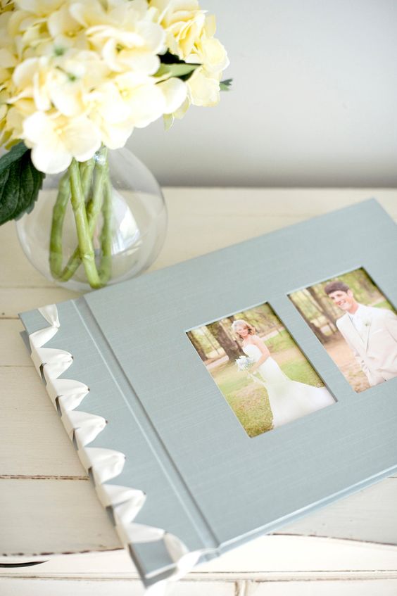 Ribbon Bound Photo Album