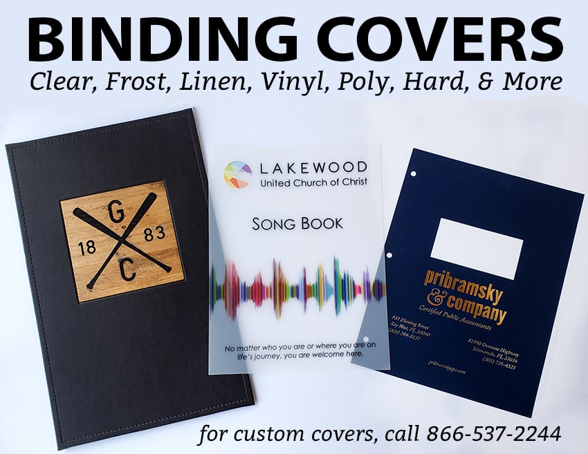 Binding Covers for Reports, Presentations, + More