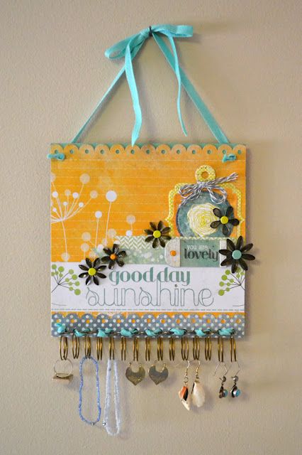Wire-O Hanging Jewelry Holder